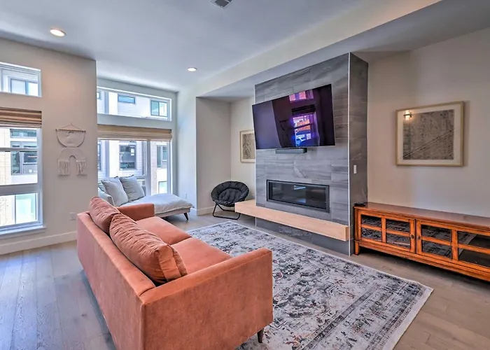 Denver Townhome With Rooftop Deck Walk To Lake